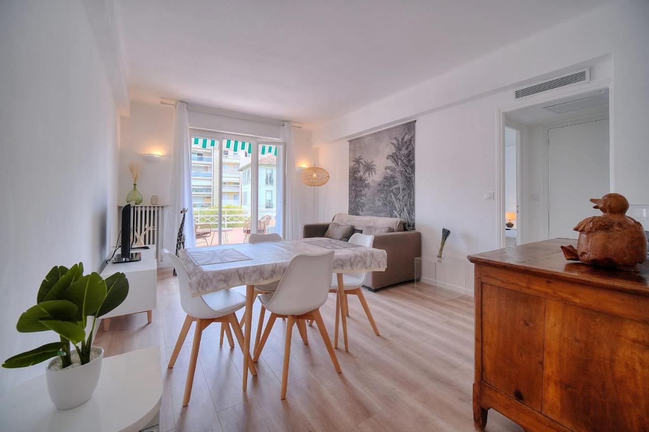 Immogroom - Spacious 3-Room Apartment - Garage - Terrace - Air Conditioning 칸느 외부 사진