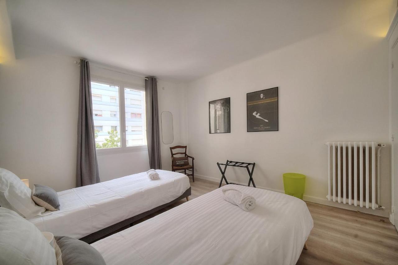 Immogroom - Spacious 3-Room Apartment - Garage - Terrace - Air Conditioning 칸느 외부 사진
