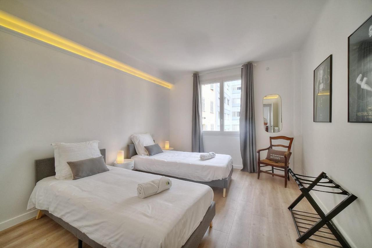 Immogroom - Spacious 3-Room Apartment - Garage - Terrace - Air Conditioning 칸느 외부 사진
