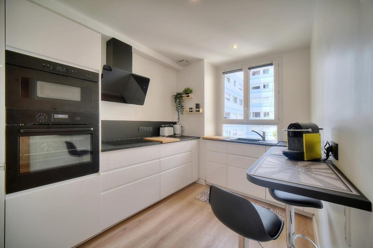 Immogroom - Spacious 3-Room Apartment - Garage - Terrace - Air Conditioning 칸느 외부 사진